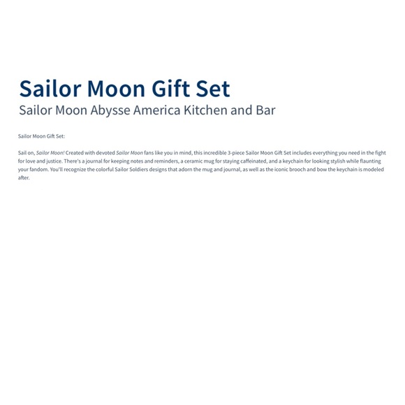 Sailor Moon Gift Set - Picture 12 of 12